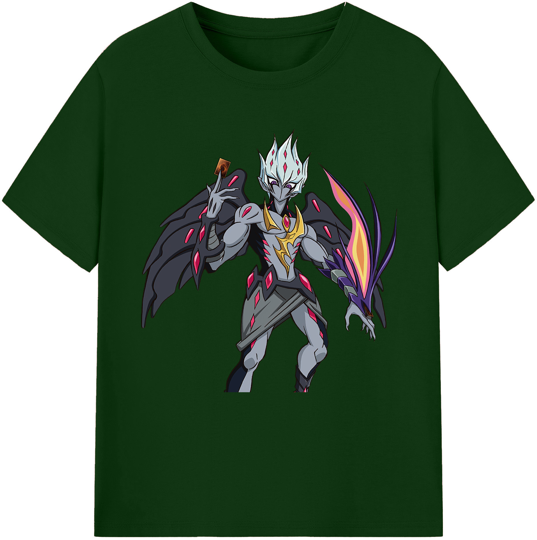 （画像用） 遊☆戯☆王 Yu-Gi-Oh! 綿100％半袖Tシャツ（フロントプリント）